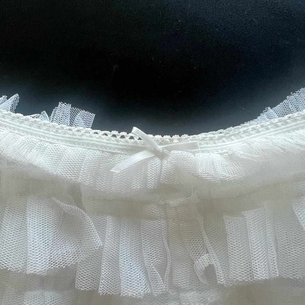 White Ruffled Bloomers - Picture 3 of 5